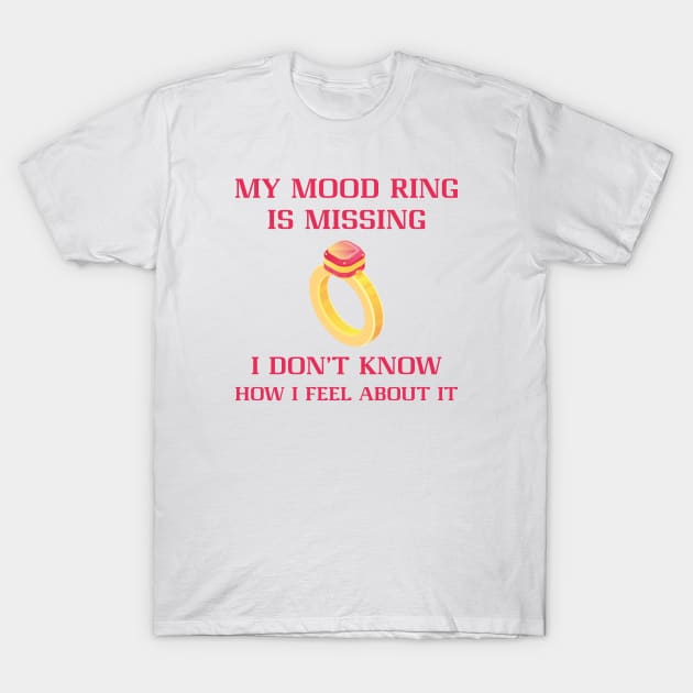 Mood Ring Chart T-Shirt by LuckyFoxDesigns